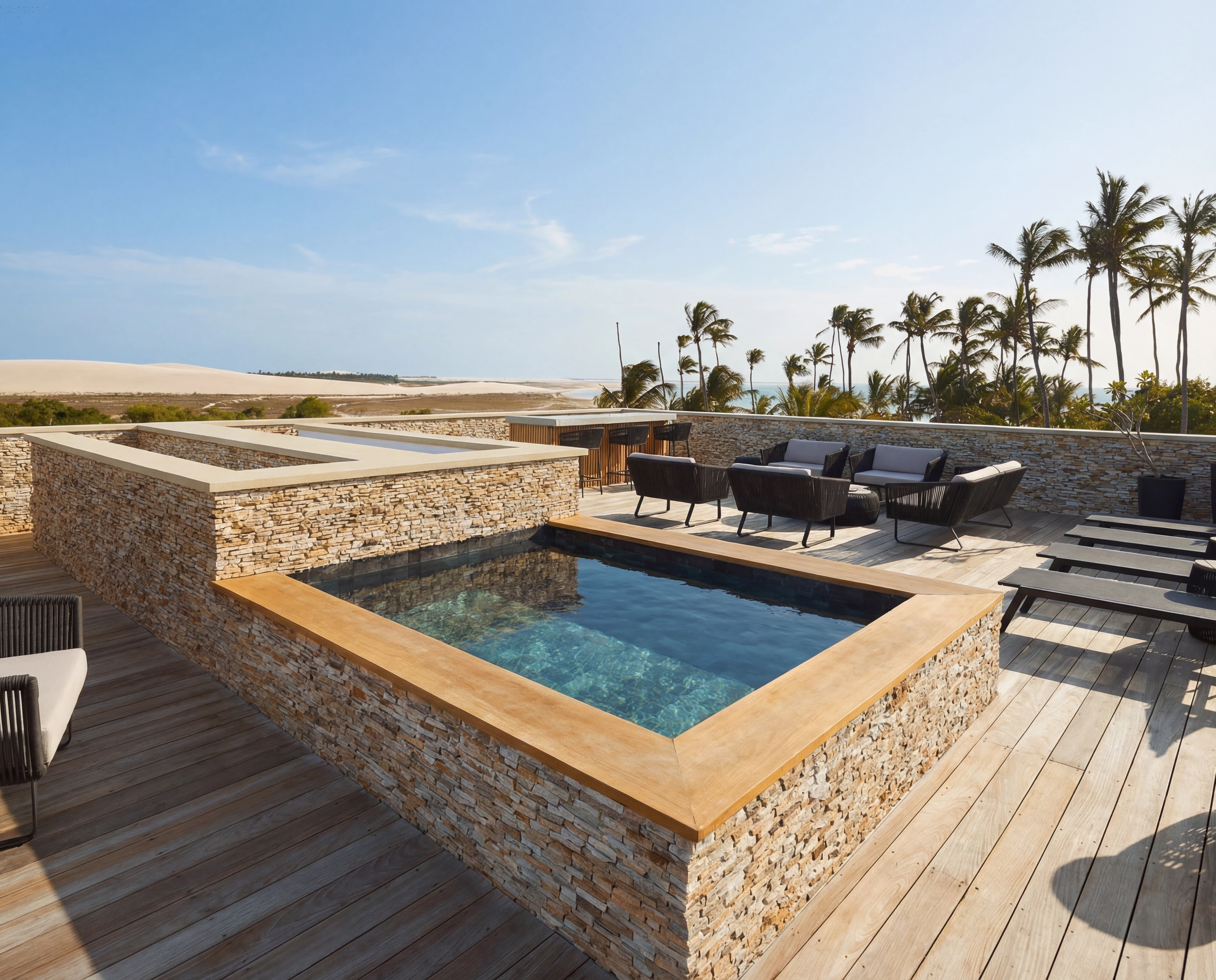 rooftop plunge lounge dunes